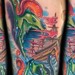 tattoo galleries/ - Ship in a Bottle Tattoo - 50561